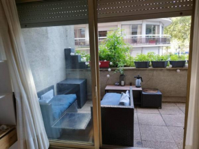 Appartement avec une très grande terrasse. Marais